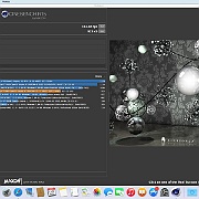 Zrzut ekranu 2015-04-28 o 19.09.30  Testowanie CPU Intel i7-4790K @4.7 GHz programem Cinebench R15.  System MAC OS X Yosemite 10.10.3.